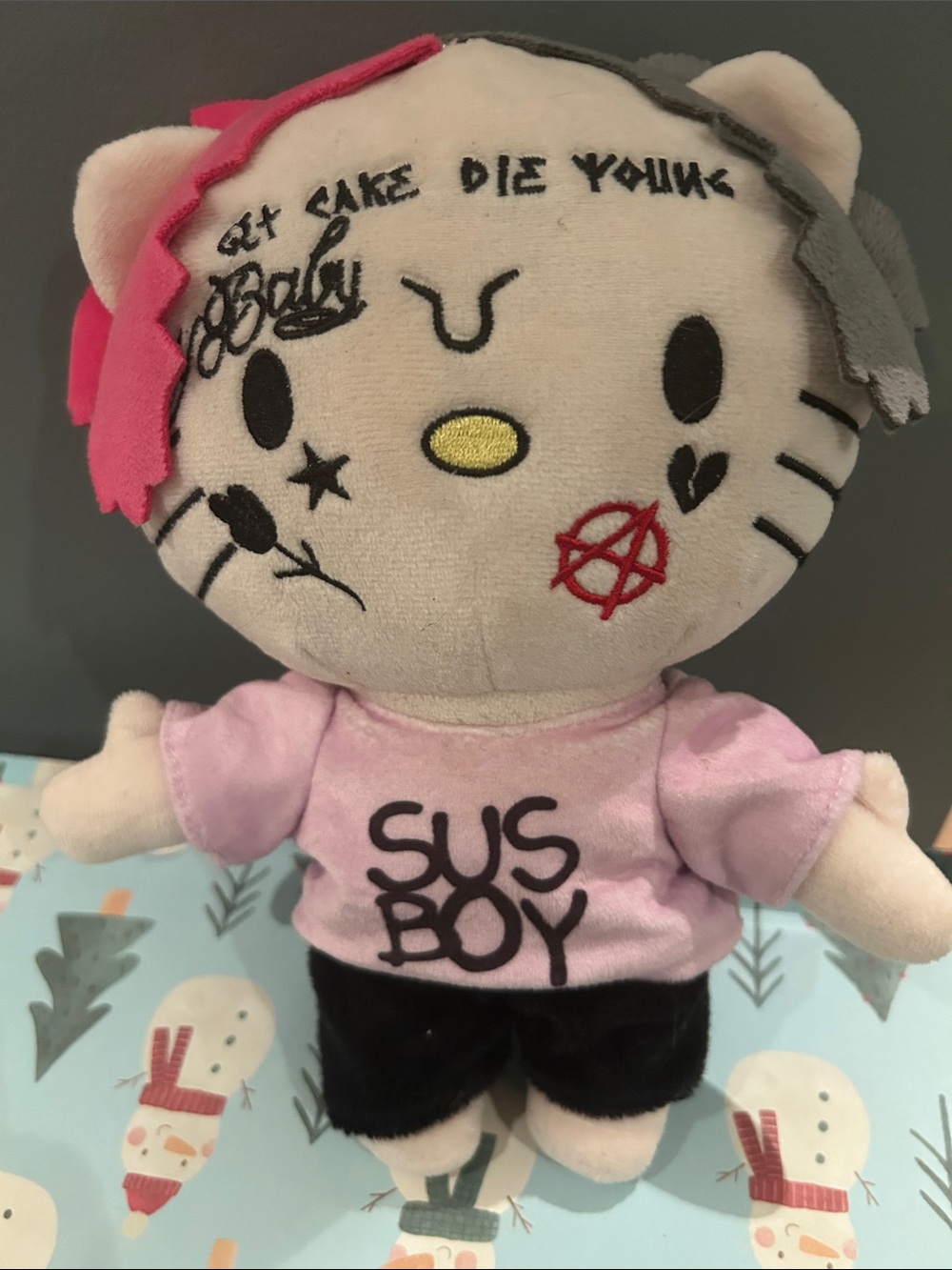 Hello Kitty - Lil Peep Plush Doll Style 9”